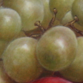 Grapes and Plums - Detail 3